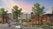 Rendering of 201 Munson Street in New Haven, Connecticut - Hudson Meridian Construction Group; Paredim Partners