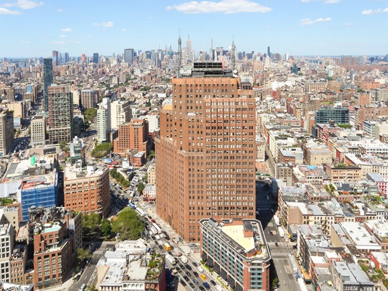 Aerial view of 32 Avenue of the Americas - Rudin Management Company