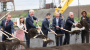 Officials celebrate the commencement of construction of the new Portal North Bridge - Courtesy of Edwin J. Torres, NJ Governor's Office