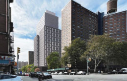 Rendering of 1440 amsterdam Avenue designed by The Gluck Architectural Collaborative