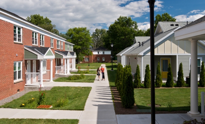 Rendering of Mercy Gardens in Central Islip