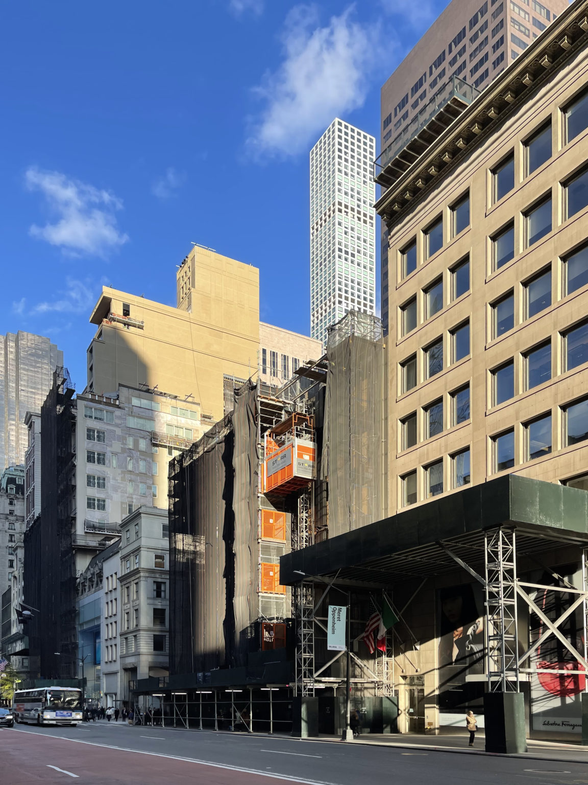 Demolition for New Rolex Headquarters Continues at 665 Fifth Avenue in Midtown, Manhattan - New 