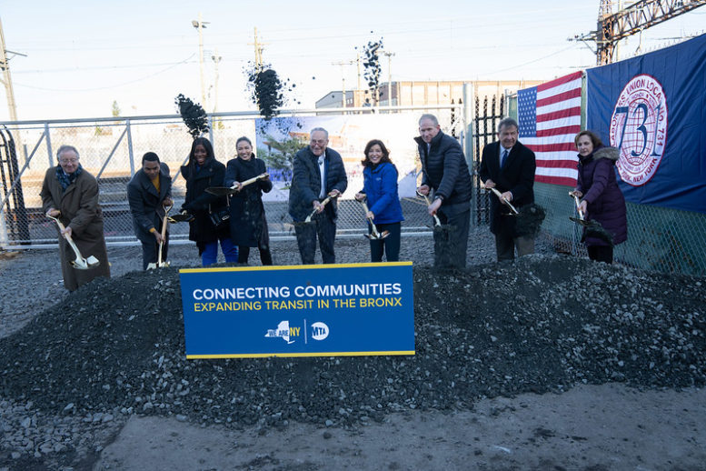 Governor Hochul joins the MTA and local officials to celebrate the beginning of construction for the Metro-North Penn Station Access Project