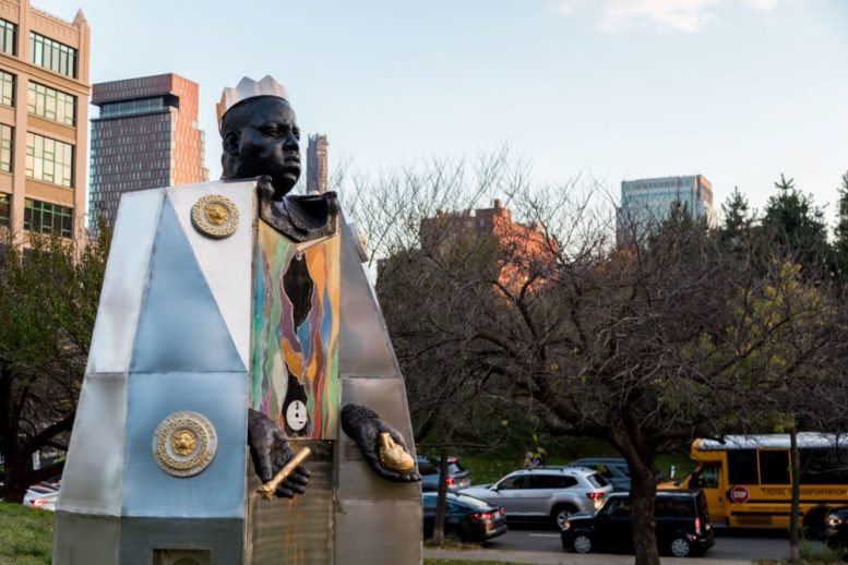 Sky’s the Limit in the County of Kings, pubic sculpture by artist Sherwin Banfield