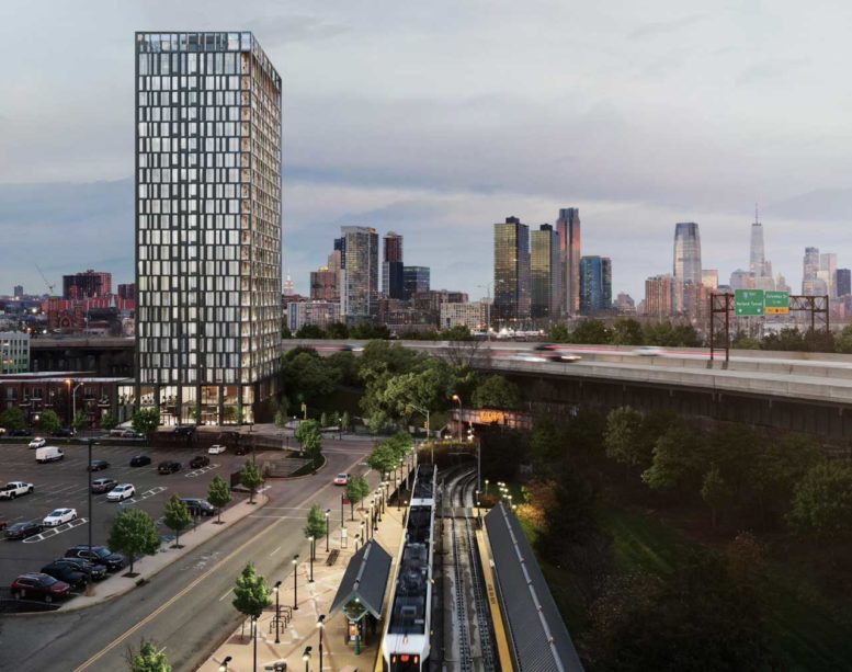 Rendering of 270 Johnston Avenue in Jersey City