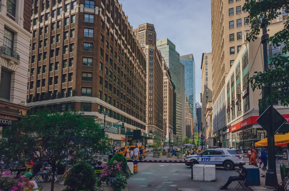 Daytime view of the Garment District in Manhattan - Courtesy of Mark Zhu, Stock Photo Contributor