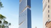 Rendering of Arc Tower at 571 Broad Street in Newark, New Jersey - INOA Architecture