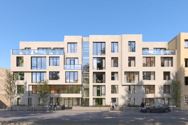 Daytime rendering of 14-30 Astoria Boulevard
