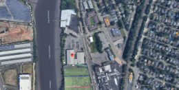 Aerial view of 30 Cross Street