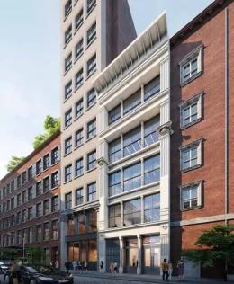 Exterior rendering of The Crosby - Courtesy of KPG Funds