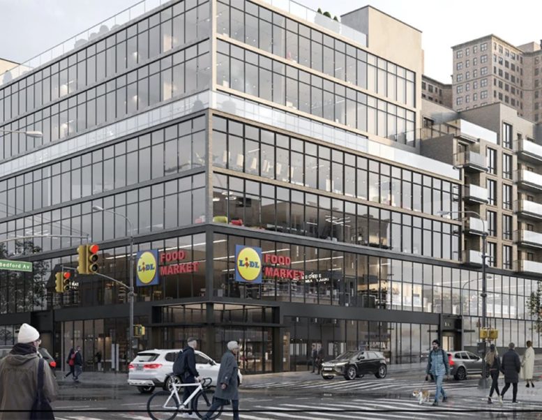 Rendering of 1730 Bedford Avenue in Crown Heights, Brooklyn - Courtesy of Seventh Street Development Group