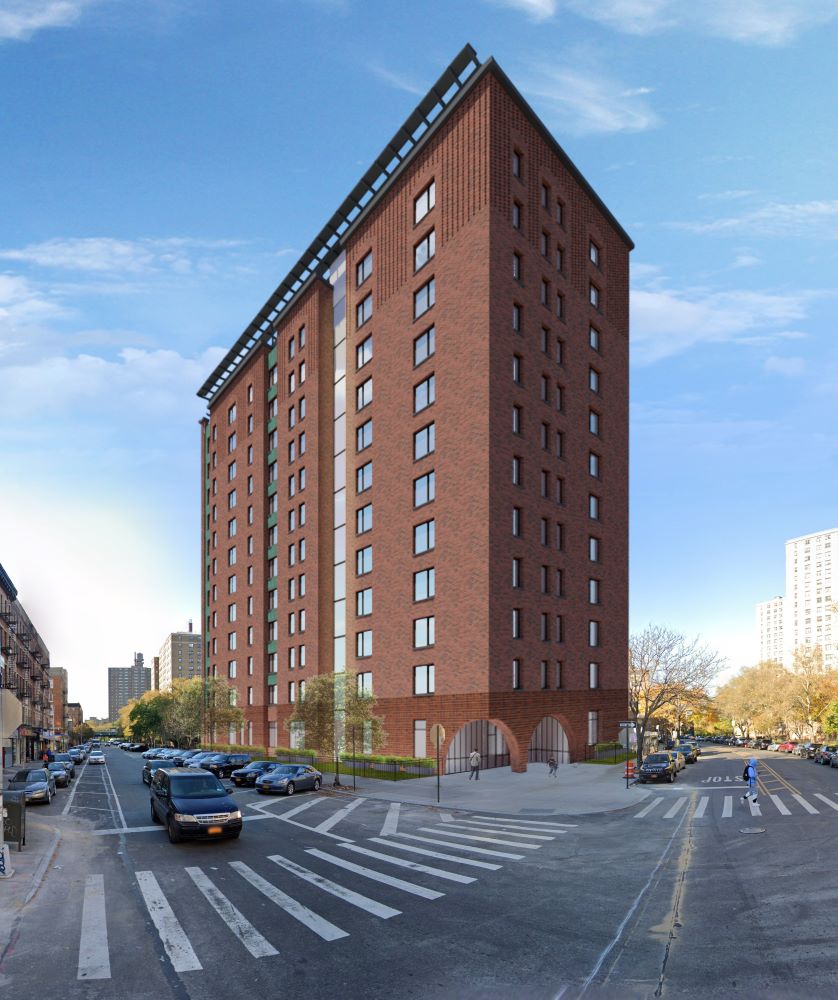 Rendering of St. Anslem Apartments at 671 Tinton Avenue in The Bronx