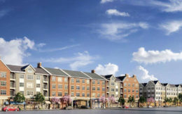Daytime rendering of Avalon Harrison, now complete