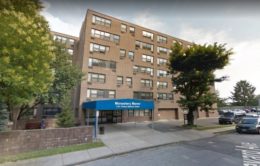 Daytime view of 155 Elliot Avenue Senior Apartments