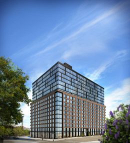 Rendering of 54 Crown Street designed by Hill West Architects in Crown Heights, Brooklyn