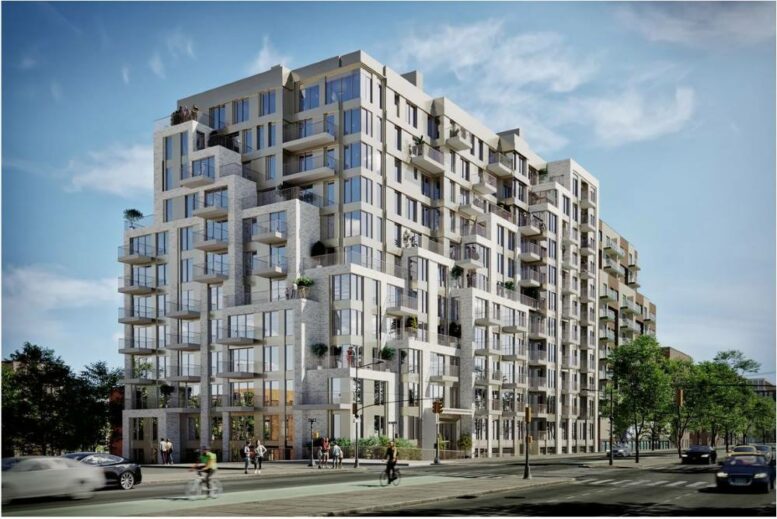 Centric at 58-01 Queens Boulevard. Designed by Tang Studio Architect.