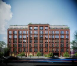 Rendering of 827 Sterling Place - Issac & Stern Architects