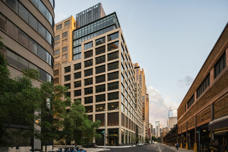 Exterior of 555 Greenwich, courtesy of BerlinRosen