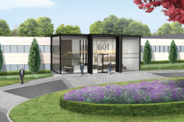 Rendering of New York Blood Center in Rye, courtesy of Westchester County LDC