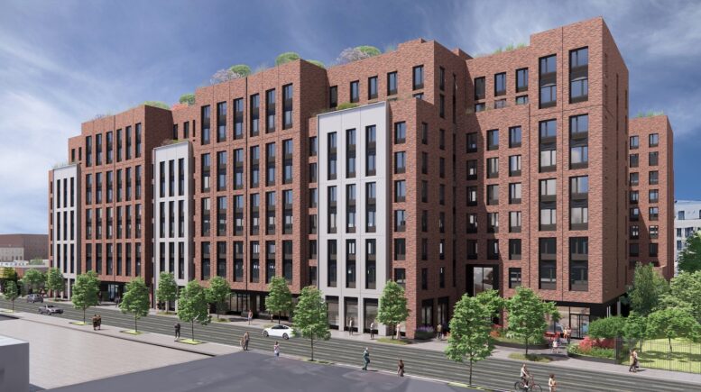 Render of Clarkson Estates, courtesy of New York State