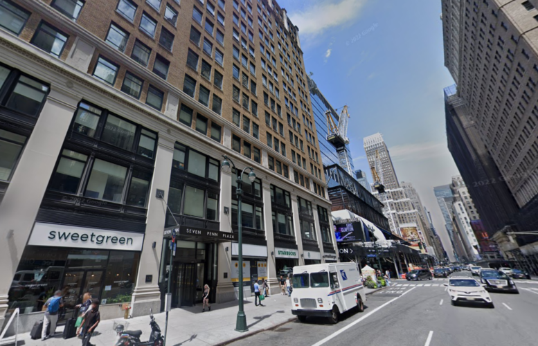 7 Penn Plaza, via Google Maps