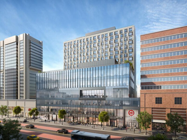 Render of the Urban Empowerment Center, courtesy of BRP Companies