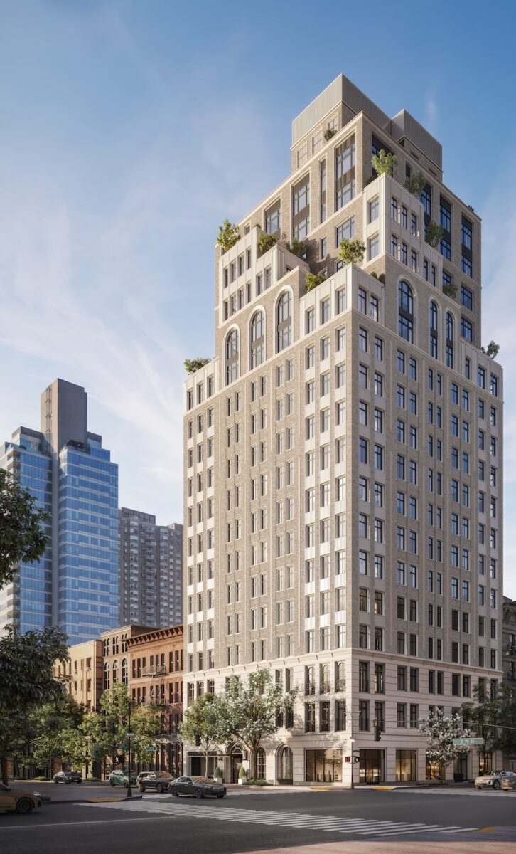 Rendering of 200 East 75th Street, by DBOX