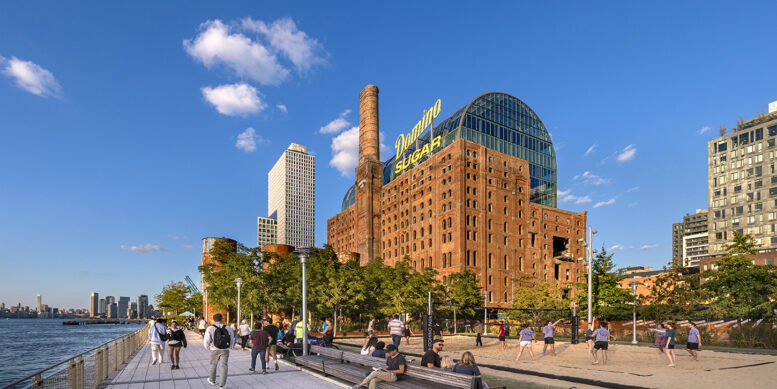 Photograph of the Refinery At Domino, courtesy of therefineryatdomino.com