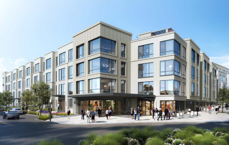 Rendering of 118-119 Broadway, by Minno + Wasko