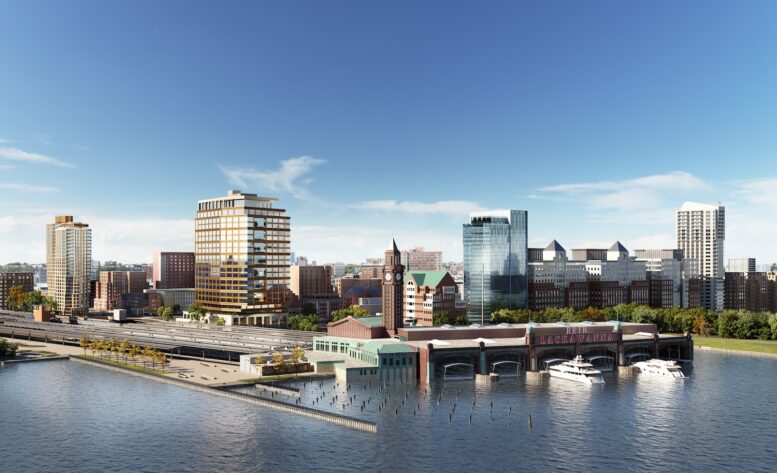 Rendering of Hoboken Connect. Courtesy of LCOR