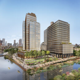 Rendering of 420 Carroll Street. Designed by FXCollaborative