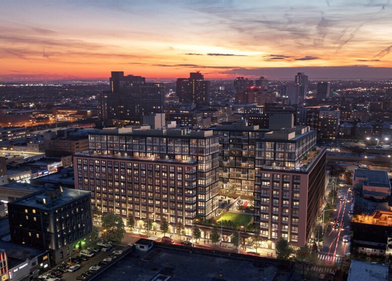Rendering of Ruby Square. Credit: Bezier