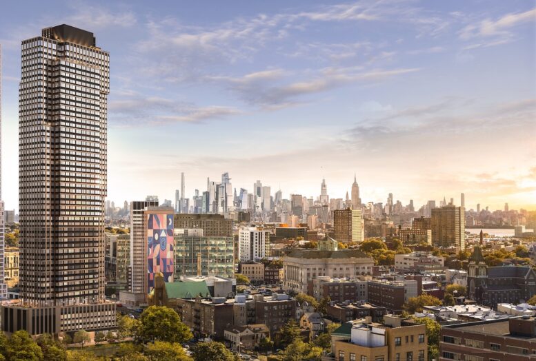 Rendering of 505 Summit. Designed by HLW International