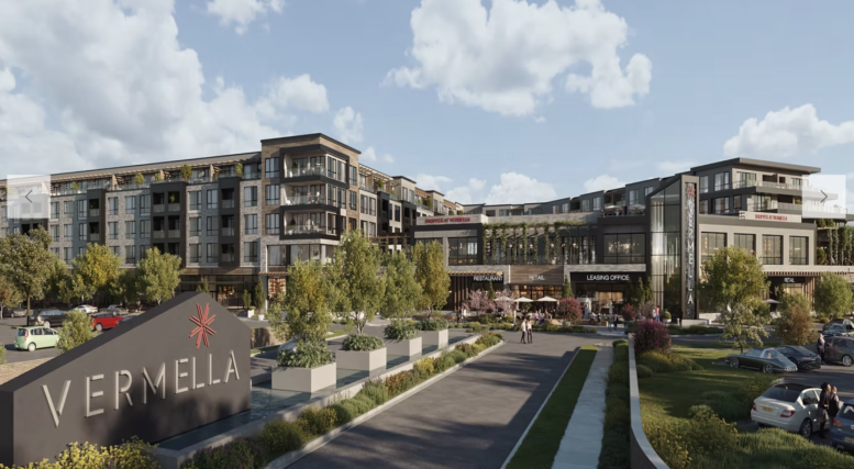 Street-level perspective of Vermella East Brunswick.