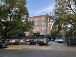 NYPD’s 9th Precinct Parking Lot. Credit: NYC Housing