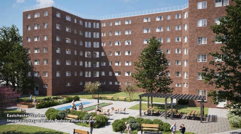 Rendering of Eastchester Gardens. Courtesy of Linda Pedroso Photography