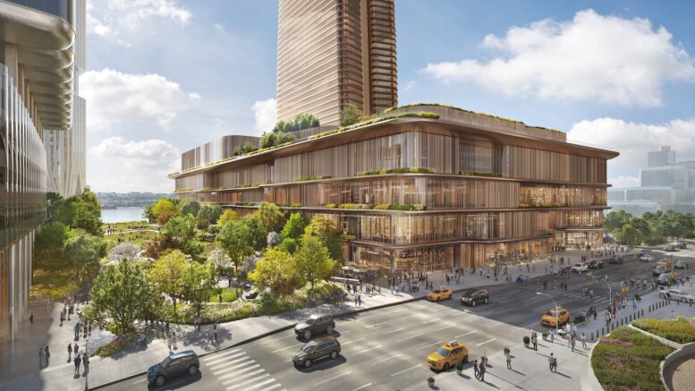 Rendering of Hudson Yards, via hudsonyardswest.com