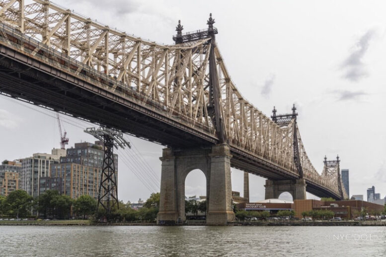 Photograph of the Queensboro Bridge. Credit: NYC DOT
