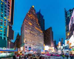 Photograph of 1501 Broadway, via paramountbuilding.com