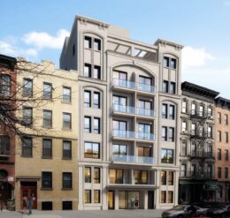 Preliminary rendering of 213 East 83rd Street. Designed by DOME Architecture, Design & Engineering.