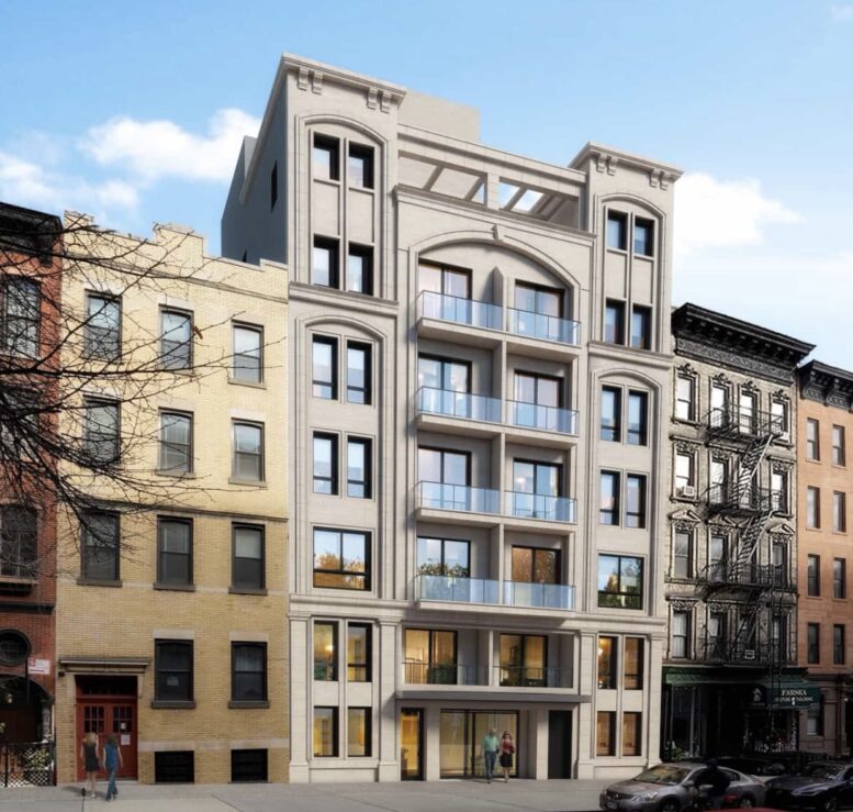 Preliminary rendering of 213 East 83rd Street. Designed by DOME Architecture, Design & Engineering.