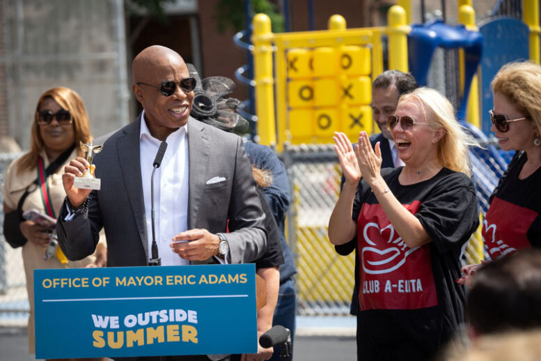 Photograph of Eric Adams, via nyc.gov