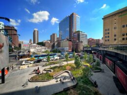 One High Line's public park. Photo by Michael Young.