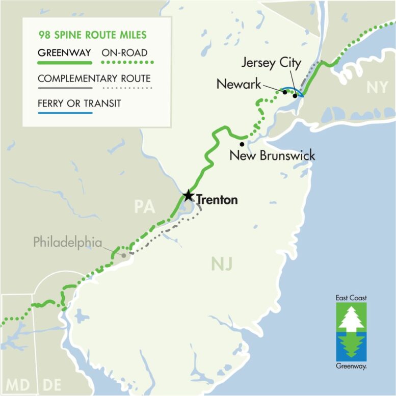 The Greenway full plan, via greenway.org.