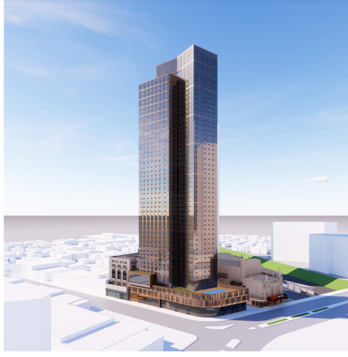 2875 John F. Kennedy Boulevard. Rendering courtesy of Better Blocks NJ.