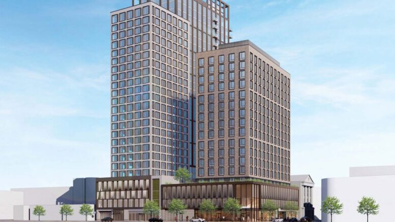 455 Main Street. Designed by Beyer Blinder Belle and developed by Wilder Balter Partners, Inc. (WBP) and L&M Development Partners.