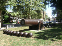 Photograph of John Paul Jones Park, via NYC Parks.