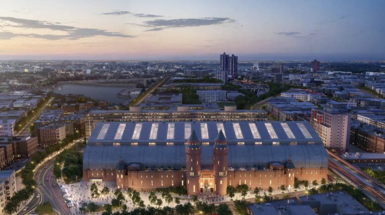 Rendering of the Redeveloped Kingsbridge Armory. Credit: FXCollaborative.