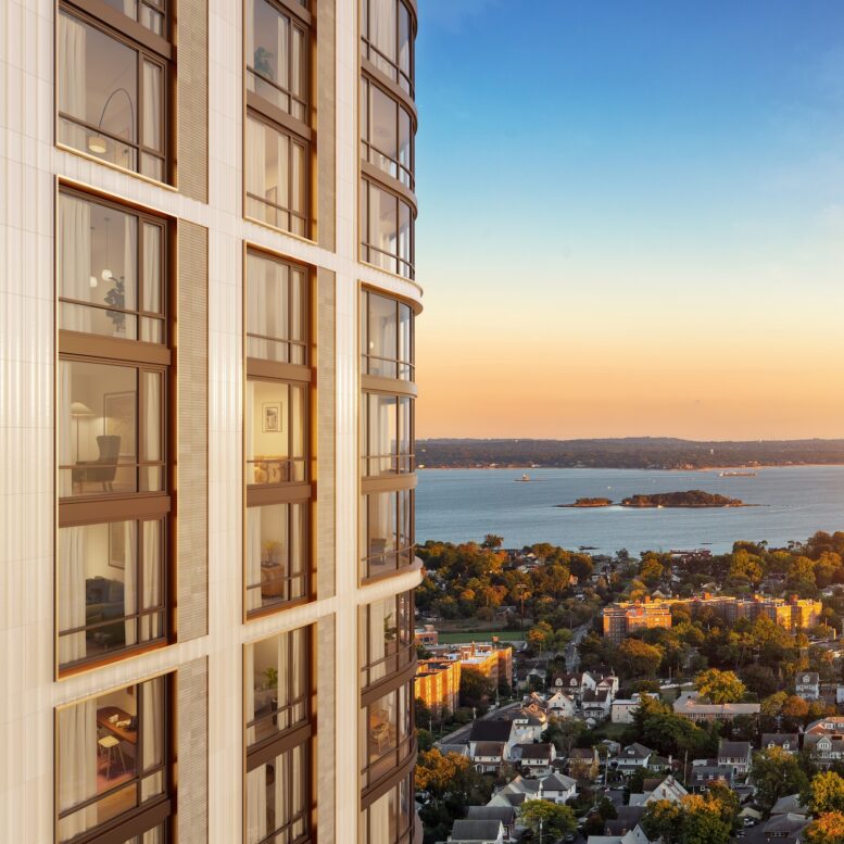 Rendering of The Alary. Designed by Fogarty Finger Architects.