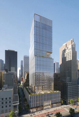 570 Fifth Avenue, Designed by Kohn Pedersen Fox.